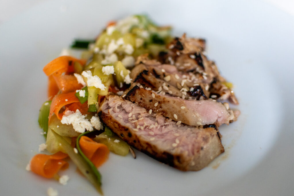 well done tuna steak recipe